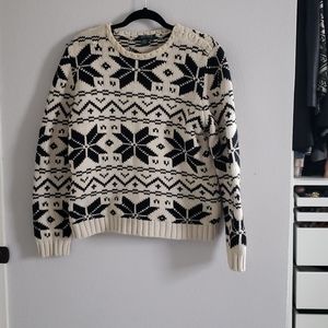 Heavy knit Ralph Lauren sweater